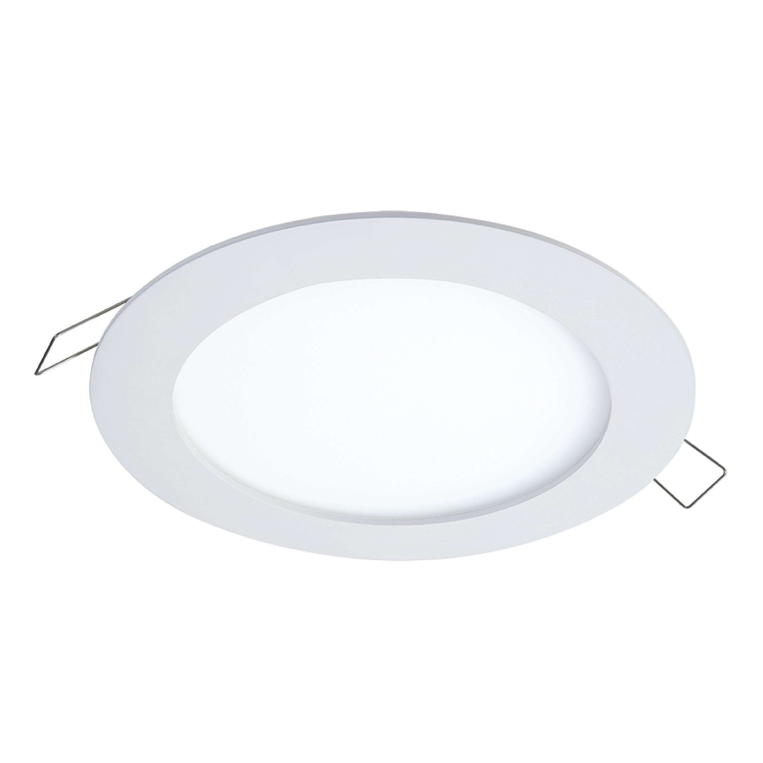 HALO SMD-DM 6 in. 3000K Lens White Round Integrated LED Surface Mount Recessed Remodel Trim Kit