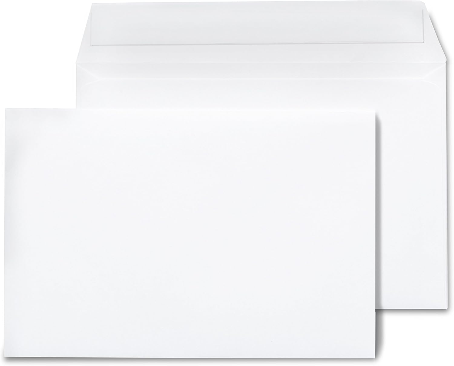 250 Envelopes Self Seal 6x9 White – Designed For Photography, Oversized, Weddings, School & Office Bulk Pack - 28 lb Open Side Booklet 6 x 9 Envelope- Box : Office Products