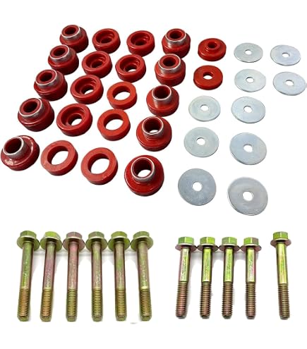 Omix-Ada Body Tub Mounting Kit | Fits 1976-1986 Jeep CJ5 CJ7 CJ8 | OEM Replacement