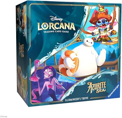 Ravensburger Disney Lorcana Illumineer’s Trove Azurite Sea Set 6