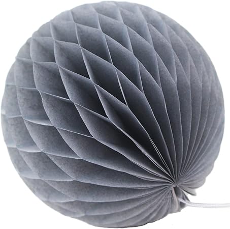 Amazon Ipalmay ペーパーハニカムボール グレー cm １０個 パーティー デコレーション パーティーグッズ おもちゃ