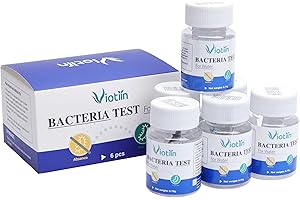 Viotiin 6 Pack E Coli and Coliform Bacteria Water Test Kit, EPA Approved, Water Quality Water Test Kit for Detect Well, Tap, Pool, Lake, Pond and Drinking Water