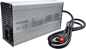 Electric Bike Charger 58.8V 14S Lithium Battery Charger 58.8V 10A Charger 51.8V/50V/52V Li-ion Battery Charger E-Bike/Boat/Motorcycle Battery Charger with 30A Anderson Connector (58.8V 10A Anderson)