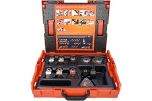 Fein Starlock L-Boxx 102 - Accessory Storage Case - For All Sawing and Grinding Applications - 34 Pieces Set - 33903750010