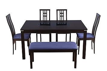 HomeTown Daiton Six Seater Dining Set with Bench