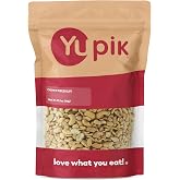 Yupik Nuts Cashews, Large Pieces, 2.2 lb (35.2 oz), Kosher, Natural, Unseasoned, No Added Oil, Fat, Salt, or Sugar, High in Protein and Iron, Low in Sodium, Ideal for Snacking, Cooking, and Toppings