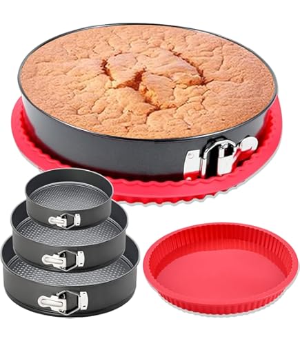Farberware Springform Cheesecake Pan Cake Baking Pans 4-Piece