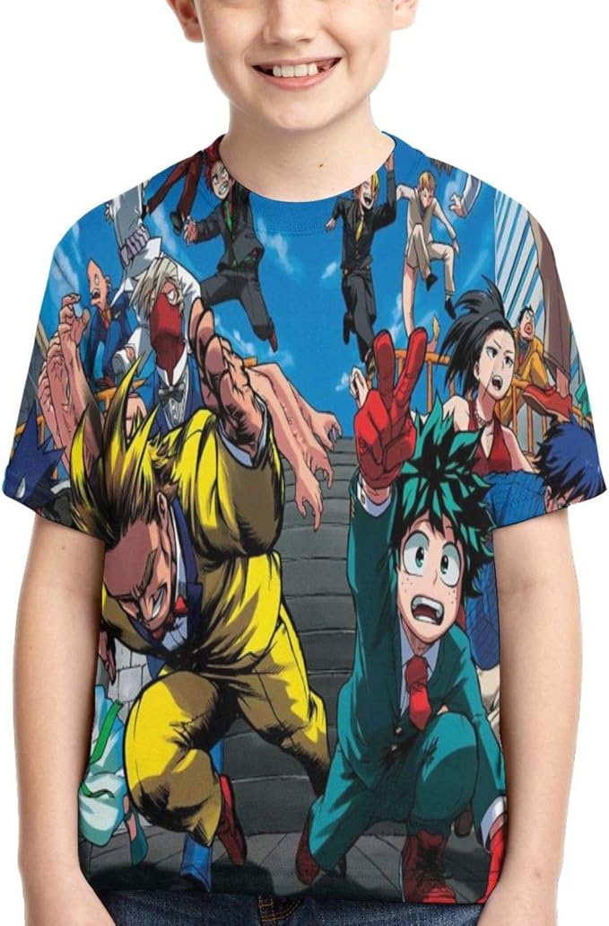Youth My Hero Academia Anime Teenage Teens Custom TShirt