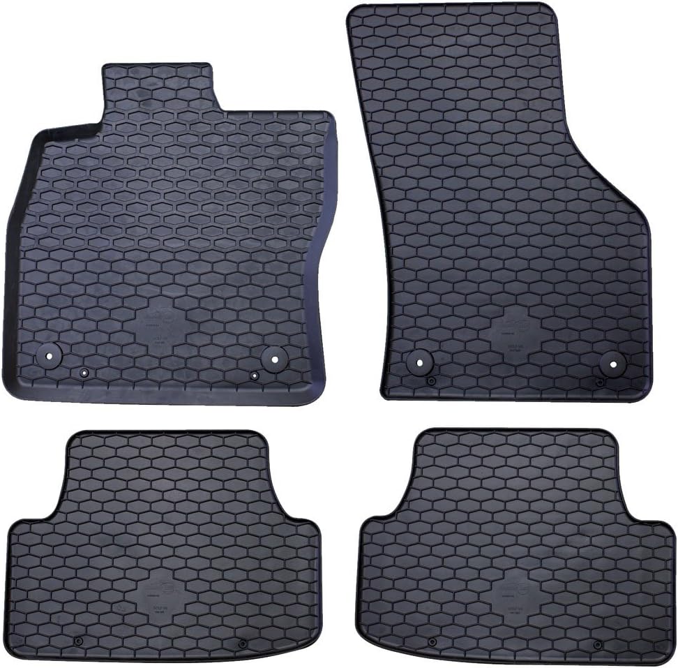 Cora 000132119 Personalisierte Fußmatten aus Gummi, 4 Stück: Amazon.de ...