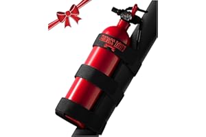 Badass Moto for Jeep Fire Extinguisher Mount. Offroad Roll Bar Extinguisher Holder. Off Road Vehicle Accessories Wrangler Camping Kit Gear. Fits 1965-2025 Jeep JL JK JKU TJ CJ JL Bronco and Gladiator