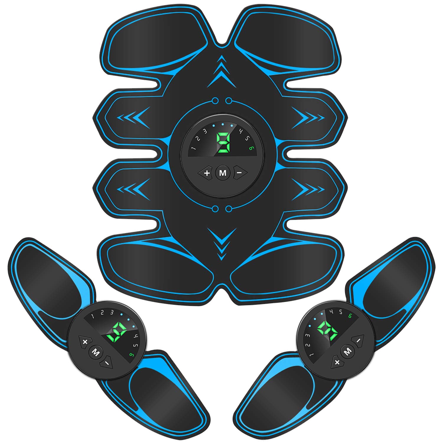 Mua Bicidi モデル Ems 腹筋ベルト 腹筋トレーニング Usb充電式 筋トレ器具 家トレ ダイエット器具 6種類モード 9段階強度 液晶表示 お腹 腕 腿 腰 多部位対応 男女兼用 日本語説明書 Tren Amazon Nhật Chinh Hang 21 Fado