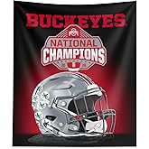 Northwest Ohio State Buckeyes NCAA 2024 FBC Champions Spotlight Wall Hanging 34X40 Inches