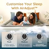 Huddle Never Deflate Luxury King Air Bed with Built-in Pump USB Nightlight view 5