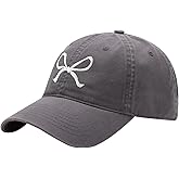 Trendy Bow-Tie Baseball Cap for Women and Men Trucker Hats Y2k Adjustable Fashion Sun Hat with Visor for Hiking & Travel