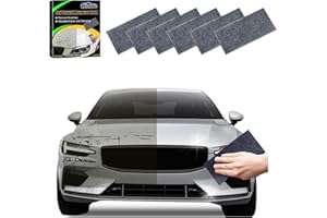 CAPEDIEM 6pack Nano Sparkle Cloth for Car Scratches,2024 Nano Sparkle Cloth Car Scratch Remover Cloth Upgrade, Multi-Purpose Nano Magic Cloth Easy to Repair Small Scratched Water Spots for All Car