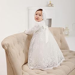 DPKM Baby Girl Baptism Dress 3PCS Infant