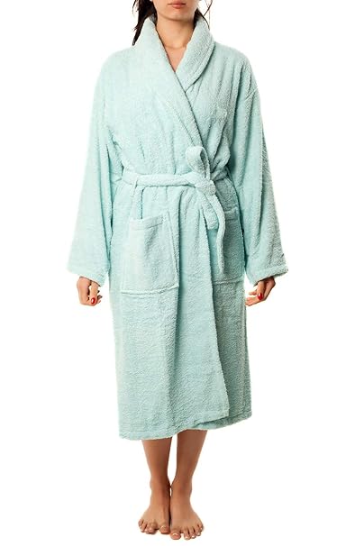 bademantel damen mint