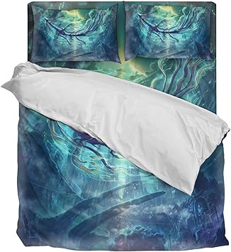 Amazon.com: Fantasy Staring 4 Piece Bedding Sets Duvet Cover Ultra
