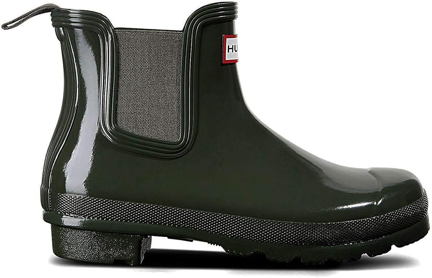 hunter gloss chelsea boots
