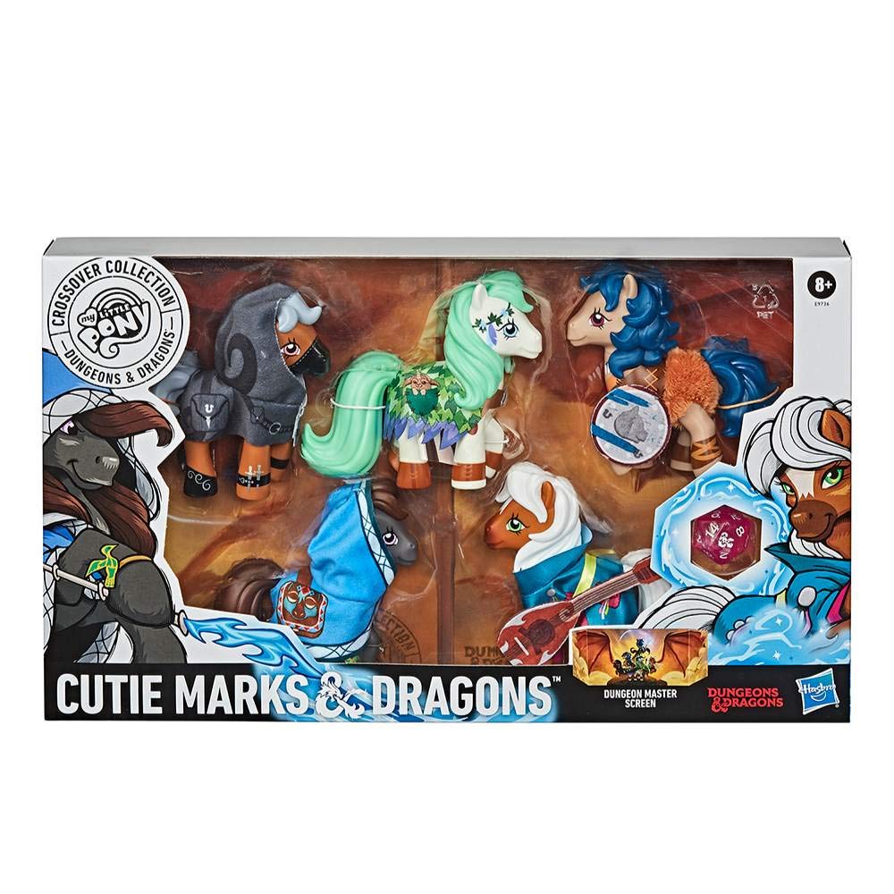 Hasbro - Dungeons & Dragons MLP D&D Cutie Marks and Dragons - Roleplaying Game