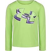 Under Armour UA TECH Big Logo LS, Morph Green, 4T