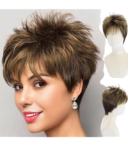 Amazon.com : Raquel Welch Winner Pixie Boy Cut Short Wig by 