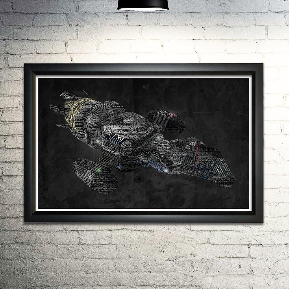 Firefly word art print 11x17" unframed, movie quote art, quote art print, movie decor, scifi, ship art