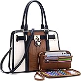 Handbags Sets For Women Shoulder Bags Top Handle Work Satchel Tote Purses Set With Matching Wallet 2pcs