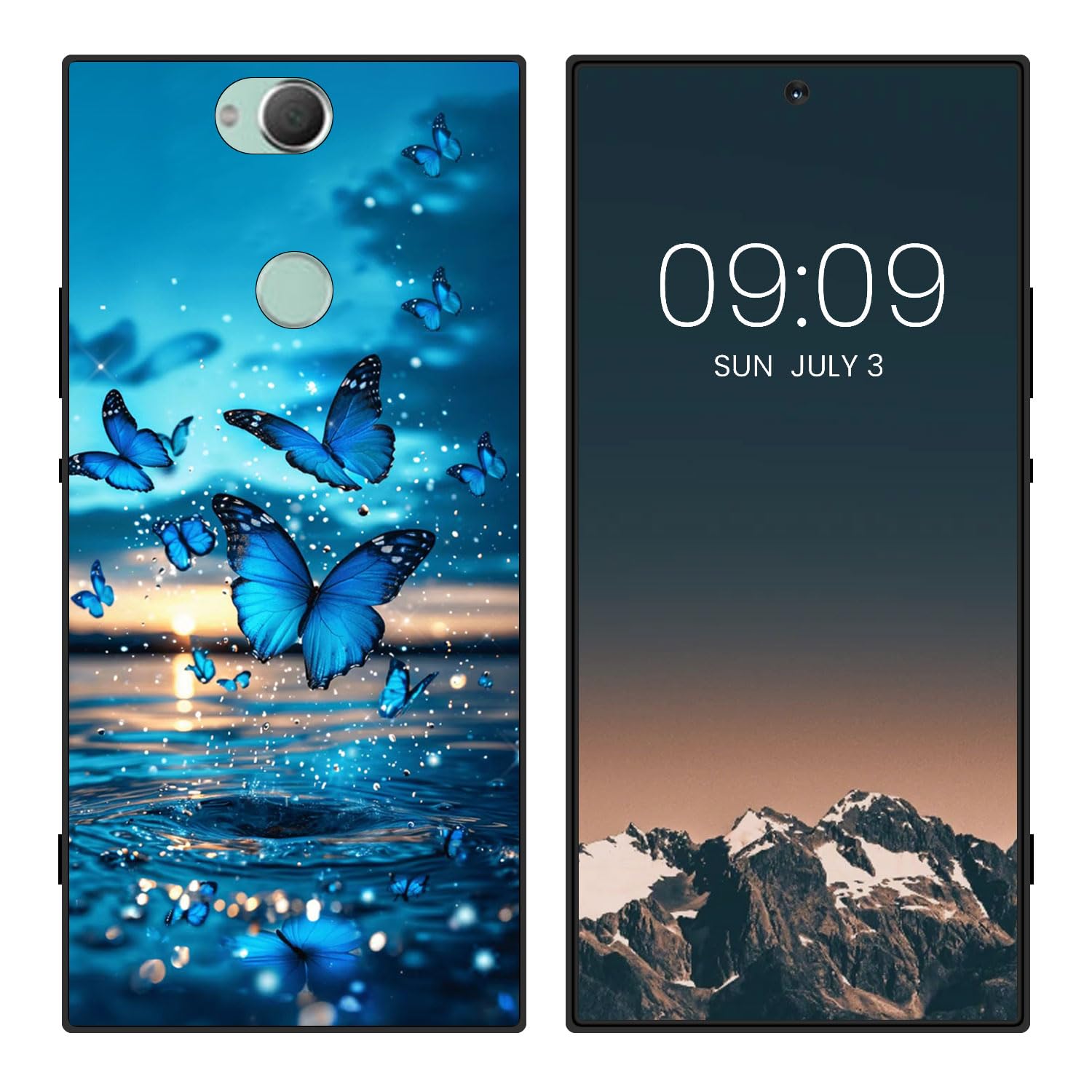 WUACYEAMING for Sony Xperia XA2 Plus Cute Case,Soft