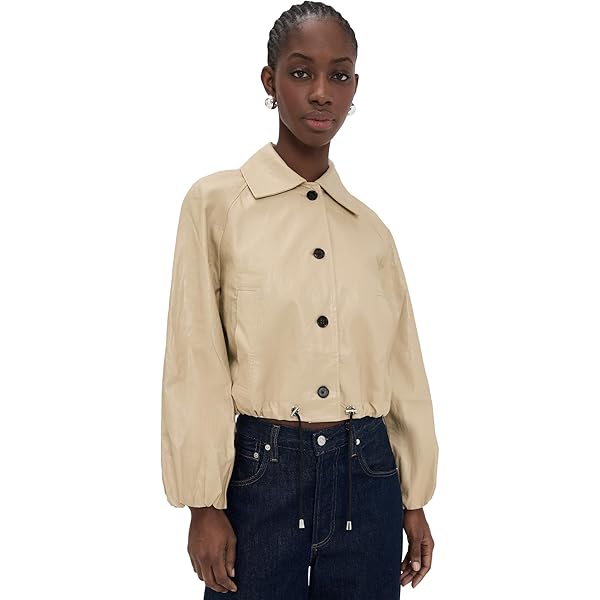 Amazon.com: ANINE BING Women's Flynn Jacket, Leopard, XS