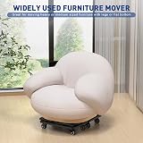 Ronlap Furniture Moving Dolly 150 kg Capacity 2 Pack with 4 Wheels view 6