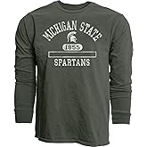 Blue 84 NCAA Unisex-Adult NCAA Officially Licensed Long Sleeve T-Shirt Team Color Dyed Ringspun
