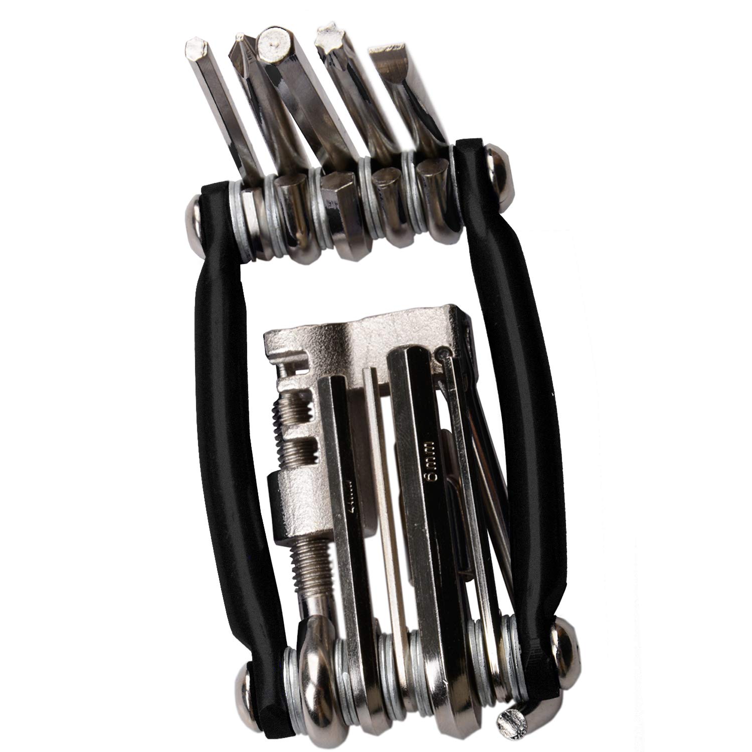 Hotetey Bike Repair Tool Kits, 11 in 1 Bicycle Multi Tool Set (Black)
