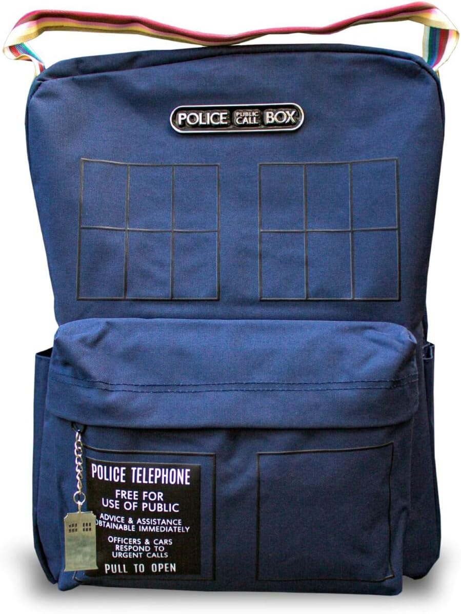 Doctor Who Deluxe Tardis Backpack - BigaMart