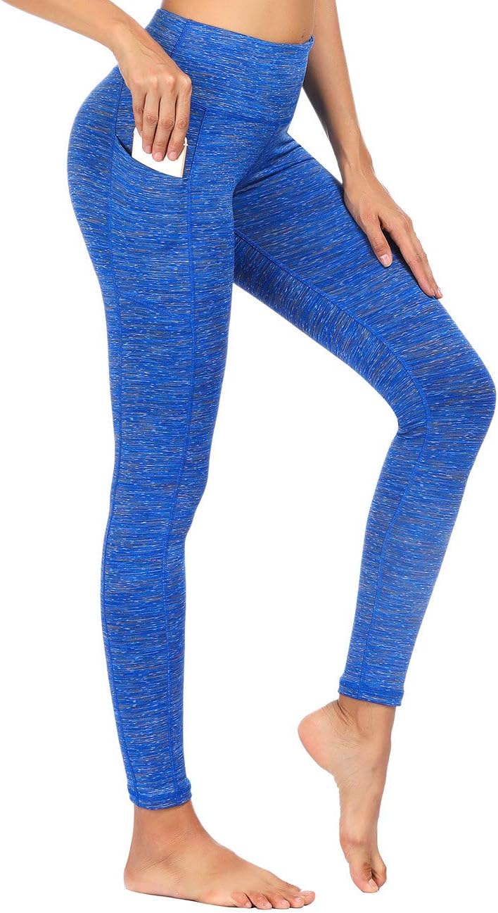 HOFI Women's High Waist Yoga Pants with Pockets Tummy Control Workout Running