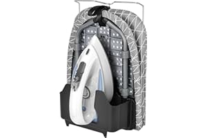 Johgee Foldable Tabletop Ironing Board with Iron Holder, Small Ironing Board with Iron Rest, Portable Mini Ironing Board with