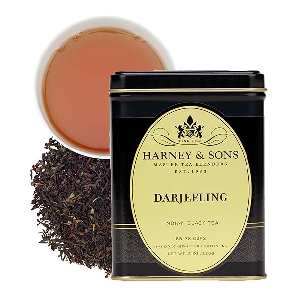 HARNEY & SONS LOOSE LEAF BLACK TEA, DARJEELING...