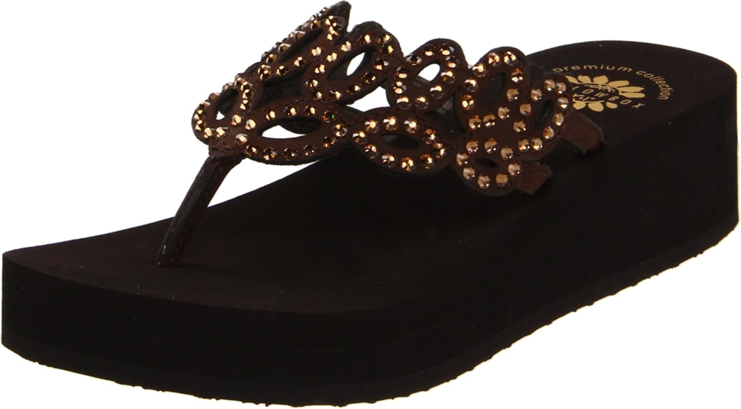 yellow flip flops for women