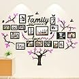 DIY Family Tree Wall Decor Sticker With 3D Picture Frames Collage for Living Room