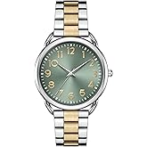 Bisley 35MM Women Watch Stainless Steel Bracelet with Magnetic Clasp Easy to Adjust Wrist Size Without Tool Arabic Number Easy to Read Watch