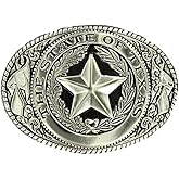 Nocona Texas Seal Buckle - Silver Plated