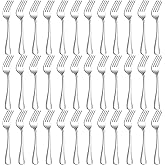 Distfeat 36 Piece Dinner Fork Set (8 Inches) - Premium Stainless Steel Cutlery Forks -Table Forks for Home or Restaurant, Mir