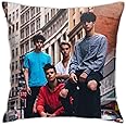 DesireJCuevas Dobre Brothers Pillowcase Personality Pillowcase Sofa Home Furnishing Pillowcase Square Pillowcase Cushion Cover Size 18"x18"