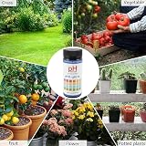 SDYGDB pH Test Strips 0-14 Soil Acidity Detector for Plants 100pcs view 3