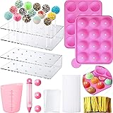Cake Pop Maker Set, 12-Hole Silicone Cake Pop Mold