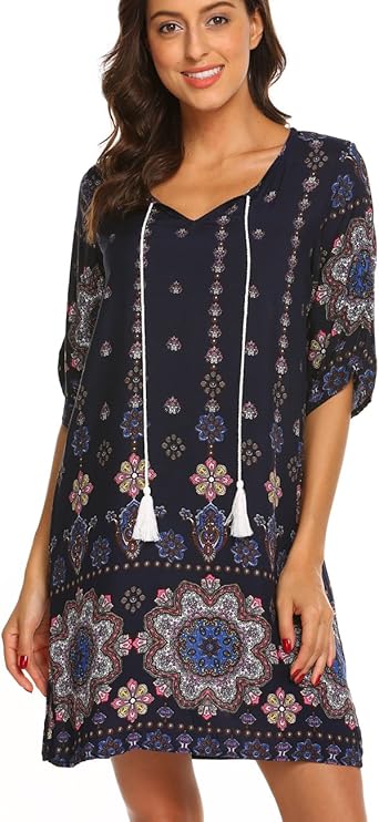 boho tunic dress