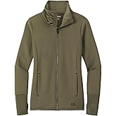 OGIO Women's Modern Performance Full Zip | Moisture Wicking Zip Up Jacket for Women, Stretchy & Lightweight Workout Jacket