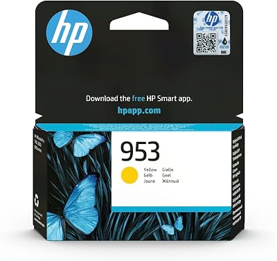 HP Yellow Ink Cartridge Standard Yield 630 Pages for OfficeJet Pro 8000 Series
