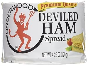 Underwood Deviled Ham 4.25 Oz can - Pack of 12