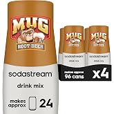 SodaStream Mug Root Beer Drink Mix pack of 4